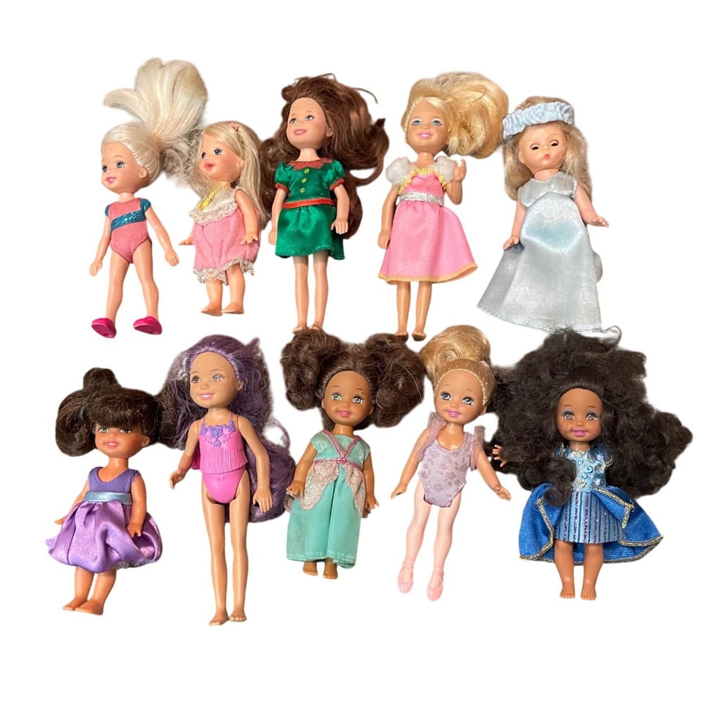 Mattel Barbie Doll Lot Skipper Stacie Chelsea vintage lot 90s